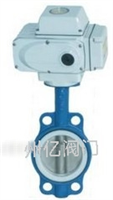 對(duì)夾式電動(dòng)襯氟蝶閥