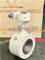 LCB材質(zhì)600LB電動(dòng)低溫高壓硬碰硬全金屬對焊蝶閥